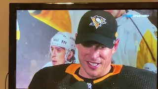 Sidney Crosby 500th career goal interview