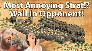 The Most Annoying Strategy #5 Wall In Your Opponent!