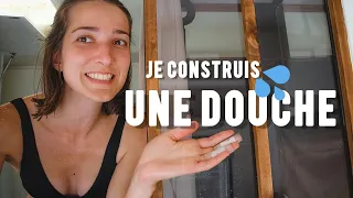 EP03. Je construis une DOUCHE dans ma caravane !