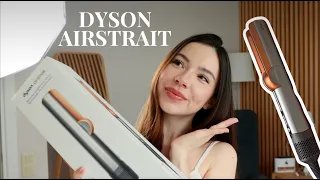 ОБЗОР на DYSON Airstrait | РАСПАКОВКА | Делаем Укладку | Выпрямитель для Волос