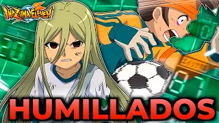 7 PARTIDOS de INAZUMA ELEVEN QUE TERMINARON en GOLEADAS