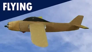 Flying Airplane using Cardboard | DIY Mini Plane