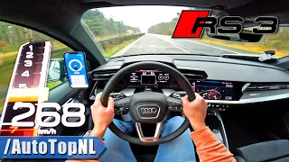 2022 AUDI RS3 8Y on AUTOBAHN [NO SPEED LIMIT] by AutoTopNL