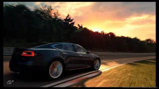 Gran Turismo™SPORT Tesla Model S Nordschleife lap