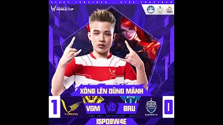 VGM vs BRU ván 1(BO5)| V Gaming (VN) vs Bruriram Esport ( THA) - Tứ Kết AWC 2021 | Ngày 17.