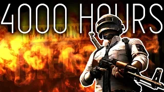 What 4000 HOURS OF PUBG looks like...