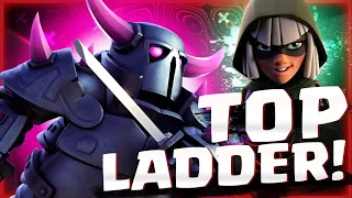 Top Ladder Push With Pekka Bridge Spam! 🌍🏆- Clash Royale