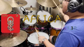 Africa [TOTO] ~ drum playthrough using midi synthesizer samples / no vocals