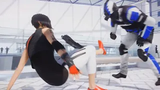 Mirror's Edge Catalyst - Takedown in freeroam and other The Shard base things