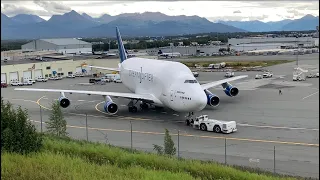 Boeing DreamLifter 747-400 LCF CHS-ANC-NGO