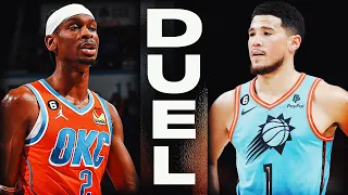 ELITE Guard Battle 🔥 Shai Gilgeous-Alexander (40 PTS) vs Devin Booker (46 PTS) | March 19, 2023