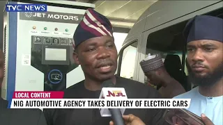 Nigeria Automotive Agency Takes Delivery Of Electric Cars