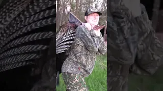 Check out the full video for the kill shot! #hunting #spring #nature