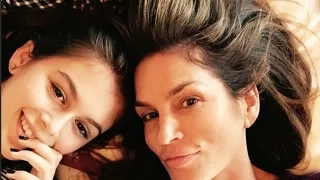Cindy Crawford and Her Daughter Kaia Gerber Are Basically Twins