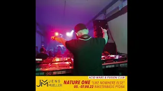 Jens Mueller @ Nature One 2022, Acid Wars & Fusion Club Stage (05.08.2022)