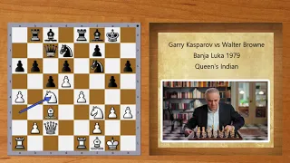 Garry Kasparov vs Walter Browne , Banja Lulka 1979