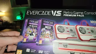 EVERCADE VS Premium Pack  and Duke Nukem Collections 1 and 2 Unboxing