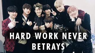 Hard Work Never Betrays | BTS | Motivational Video