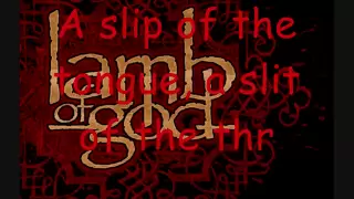 Lamb of God - Omerta (Lyrics)