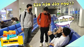 Trường Giang, HIEUTHUHAI phát hiện Cris ngủ ở sân bay từ 8h tối đến sáng đợi anh em|BTS 2 Ngày 1 Đêm