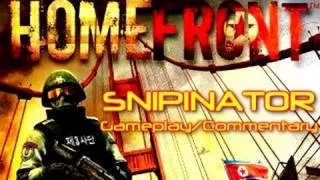 HOMEFRONT:  SNIPING WITH M110 (Multiplayer Gameplay/Commentary)