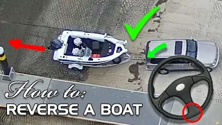 How to: Reverse your boat trailer the EASY way(and boat ramp etiquette)