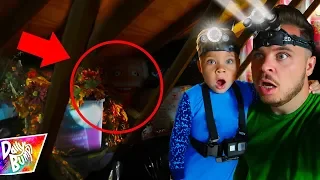 Exploring Our Spooky Attic! (WHAT’S INSIDE??)