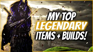 MY TOP LEGENDARY ITEMS (Best Builds, How They Work & More!) | Ghost of Tsushima Legends