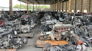 Japanese used Engines stock in Japan | large and big size | For Buses Big Trucks | Top Quality Japan