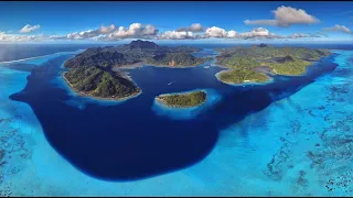 INCREDIBLE FRENCH POLYNESIA, Huahine , Society Islands: Amazing Planet (4K) 2023