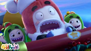 Santa Swap - Oddbods Christmas Special! | Oddbods | Super Moonbug Kids Cartoons & Songs