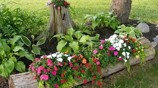 DIY Rustic Garden Landscaping and Decorating Ideas