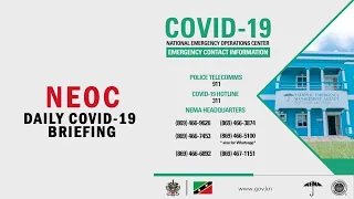 COVID-19 Press Briefing | The National Emergency Operations (NEOC) -December 8, 2021