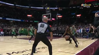 Jayson Tatum Blocks Donovan Mitchell's Game winning step back🚨