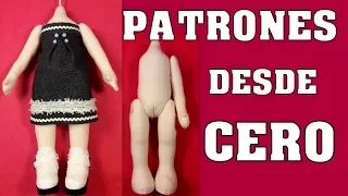 TUTORIAL PATRÓN DE MUÑECA DESDE CERO video- 380