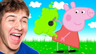 You LAUGH, You LOSE! *MINECRAFT PEPPA PIG EDITION* (movie)