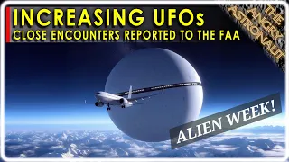 FAA reports UFO epidemic!!  PLUS, a UAP the size of two aircraft carriers??
