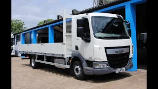 DAF 66 PLATE - 12 TON  DROPSIDE   DAF LF 210 - EURO 6