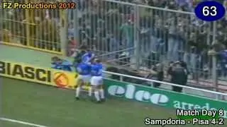 Roberto Mancini - 156 goals in Serie A (part 3/5): 62-94 (Sampdoria 1990-1993)