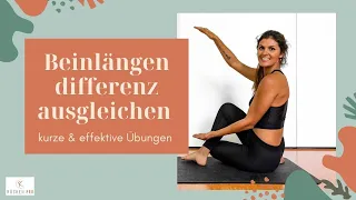 Beckenschiefstand korrigieren/Beinlängendifferenz ausgleichen/effektive Übungen/live aus Bali