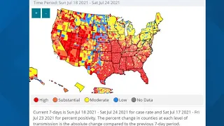 Updated CDC guidance: Where are masks indoors recommended again?