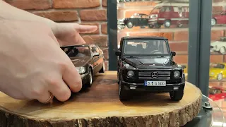 Mercedes Benz G500 , S600 , CL600 . Autoart and Norev 1:18