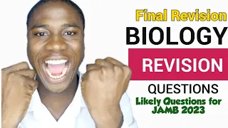 Final revision Likely 2024 Jamb biology Questions tutorial(Get 90+ in Your BIOLOGY)