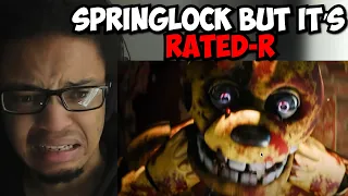 Springlock Scene Rated-R | FNaF Movie Animation REACTION