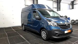 HIGH ROOF RENAULT TRAFIC IN METALLIC BLUE L2H2  ml71uve