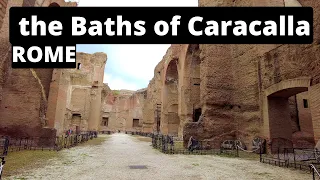 Rome Italy - Hidden Tourist attraction (#5)BATHS OF CARACALLA