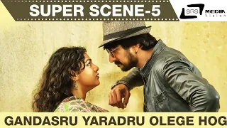 Gandasru Yaradru Olege Hogidre Kochchi Sayasbidthide | Kotigobba-2| Sudeep | Scene-5