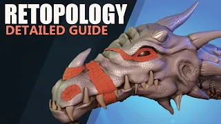 Retopology a Detailed Guide - Part 1 - The Setup