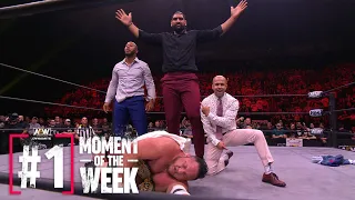 Satnam Singh Sends a Gigantic Message to the New ROH TV Champion Samoa Joe | AEW Dynamite, 4/13/22
