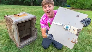 I CUT THE SAFE DOOR OFF!! (COPS CALLED)